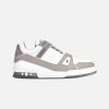 Louis Vuitton Trainer- Grey White