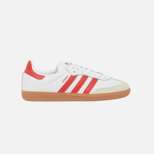 Adidas Samba- White Solar Red Gum - 36
