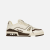 Louis Vuitton Trainer- White Mocha