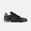 Louis Vuitton Trainer- Monogram Black