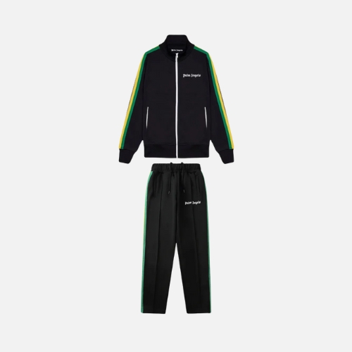 Palm Angels Nougat Tracksuit Black - M