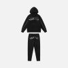 Split Arch Black Tracksuit
