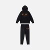 Decoded Tracksuit Black Orange