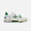 Louis Vuitton Trainer- White Green