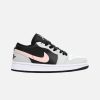 Air Jordan 1 Low- White And Black Powder