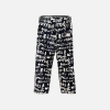 LV NIGO FW25 All-Over Print Jeans Black White