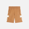 Palm Angels Palm Tree Knitted Shorts Brown