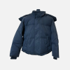 Ami Paris Down Puffer Jacket Dark Blue