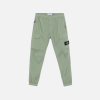 Stone Island Stretch-Cotton Cargo Trousers Sage Green