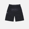 Corteiz Alcatraz Cargo Shorts Black M2