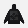 Hoodie Off-White  Black Rubber Arrows