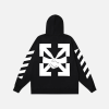 Hoodie Off-White  Lisa Printing black