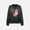 Hoodie Black Red Amiri