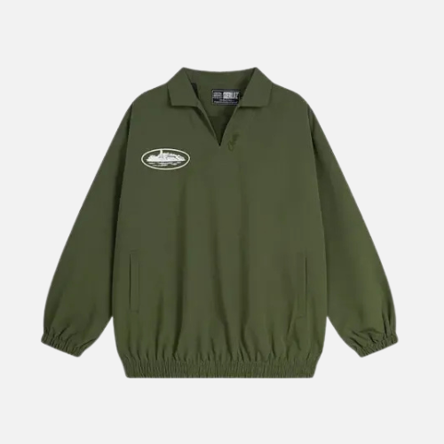 Hoodie Olive Green Corteiz - M