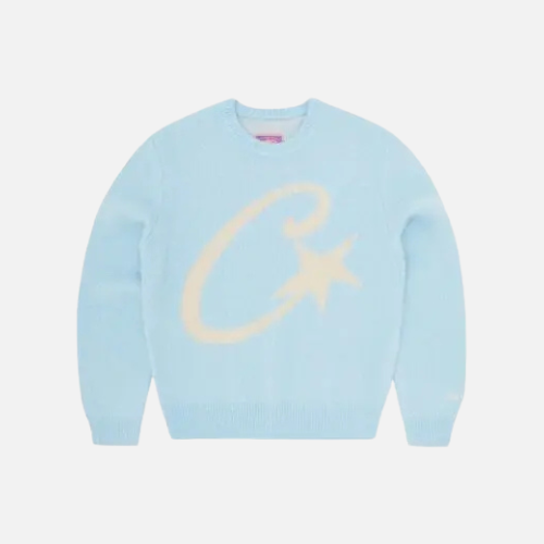 Hoodie Baby Blue Corteiz - XL