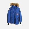 Canada Goose Down Jacket White Duck Blue