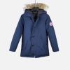 Canada Goose Blue With White Logo