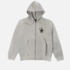 Stüssy Grey Crown Print Hoodie