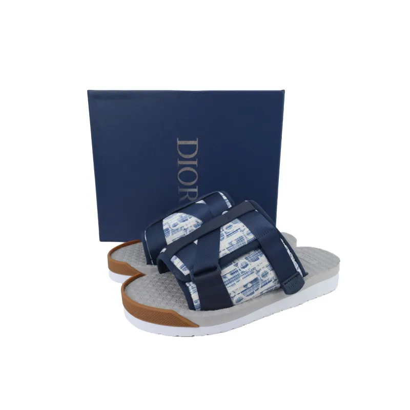 Dior Alpha Sandal Denim Blue - Image 3