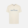 Stone Island Logo-Embossed Cotton T-shirt Skin Color