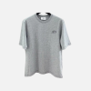 AMI Paris Ami De Coeur T-Shirt Gray Cotton