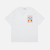 Casablanca Mind Vibrations T-Shirt White Organic Cotton Jersey