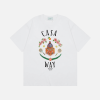 Casablanca Casa Way Printed T-shirt White Organic Cotton
