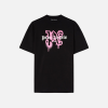 Palm Angels Miami Monogram Spray Print T-shirt Black