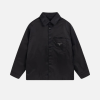 Prada Re-Nylon Shirt Black