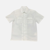 Prada Short-Sleeved Pilot Shirt White