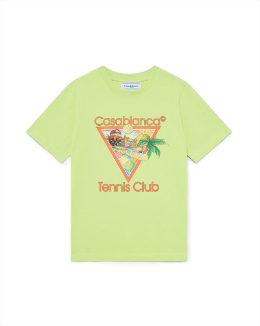 CASABLANCA Afro Cubism Tennis Club T-Shirt