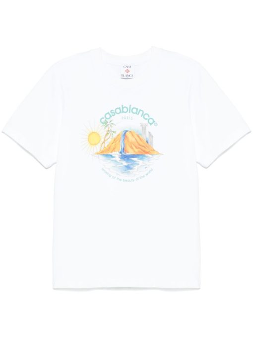 Casablanca Oasis T-shirt White