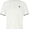 Casablanca Ribbed Velvet T-shirt White
