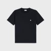 Celine Triomphe Loose T-shirt Cotton Jersey Black