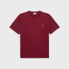 Celine Triomphe Loose T-shirt Cotton Jersey Burgundy