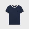 Celine Regular T-shirt Cotton Jersey Deep Navy