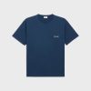 Celine Loose T-shirt Cotton Jersey Blue