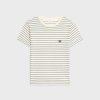 Celine TRIOMPHE REGULAR T-SHIRT IN STRIPED JERSEY