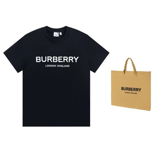 Burberry London England T-shirt Black