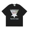 Casablanca Tennis Club T-shirt Black