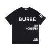 Burberry TB logo T-shirt Black (Copy)