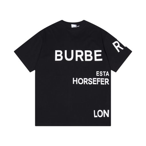 Burberry TB logo T-shirt Black (Copy)