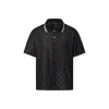 LV Embossed T-Shirt Black