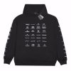 Balenciaga All Logos Gen Hoodie Black