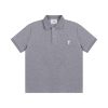 Ami Paris Polo T-Shirt Gray