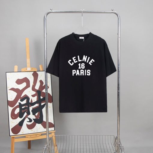 Celine T-Shirt Black M3