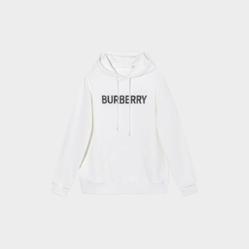 Burberry Hooded Sweater White