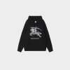 Burberry Embroidered Logo Hoodie Black M2