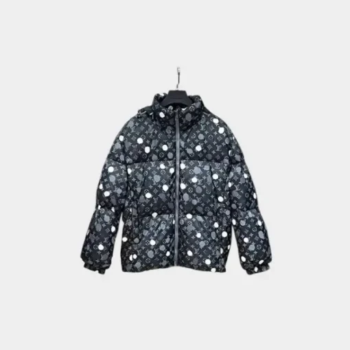 LV X YK Down Jacket Black - M