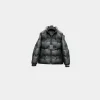 LV Monogram Down Jacket Black